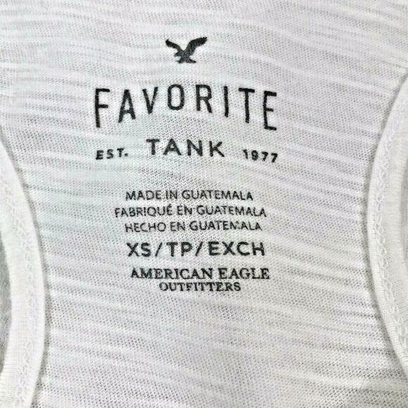 American Eagle Favorite Tank Top Womens XS Tropical Floral Sleeveless Beach - Picture 4 of 4